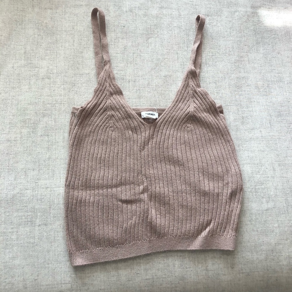 Knit Cropped Tank